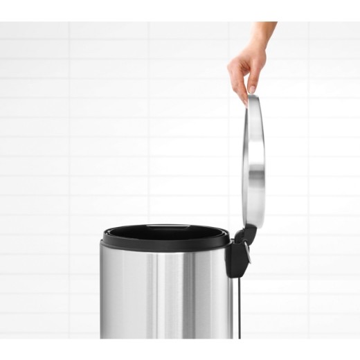 Picture of Bin Pedal 12 Litre Brilliant Steel