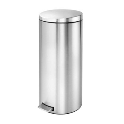 Picture of Bin Pedal 30 Litre Finger Print Proof Motion Control Whisper Lid