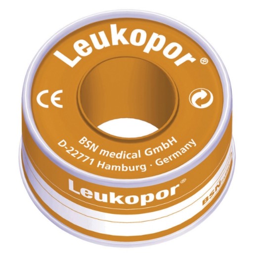 Picture of Leukopor Hypoallergenic Adhesive Paper Tape 2.5cm X 9.2m Bulk