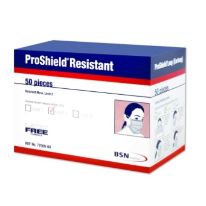 Picture of ProShield Resistant Face Mask With Ties - Level 2
