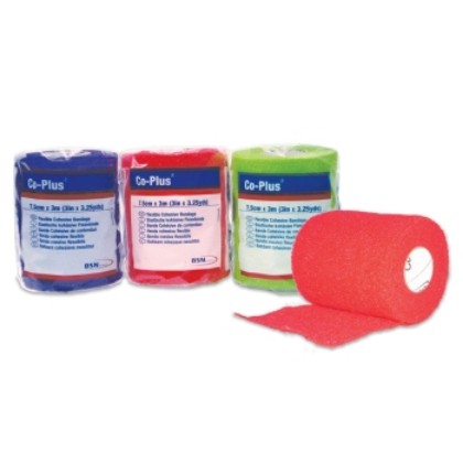 Picture of Co-Plus Coloured Support Bandage 7.5cm X 3m