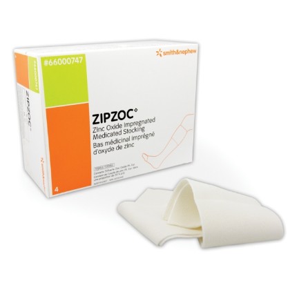 Picture of Zipzoc Zinc Oxide Impregnated Stocking 80cm Box/4