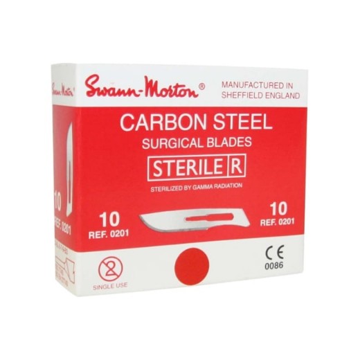 Picture of Swann-Morton Scalpel Blade No.10A