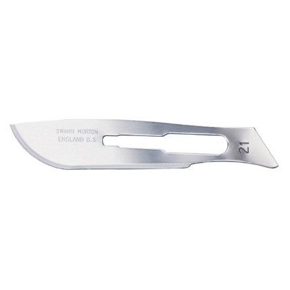 Picture of Swann-Morton Scalpel Blade No.21