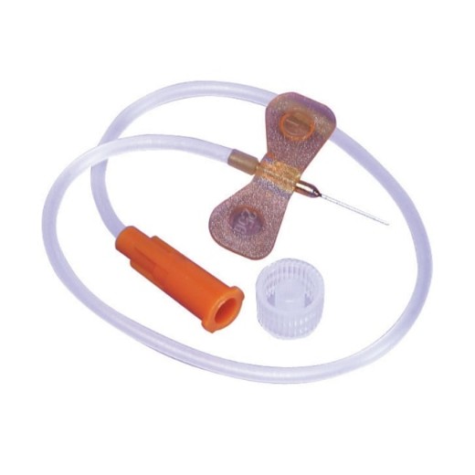 Picture of Surflo Winged Infusion Sets 23G X 19mm Long Tube 30cm Blue
