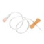 Picture of Surflo Winged Infusion Sets 25G X 19mm Long Tube 30cm Orange