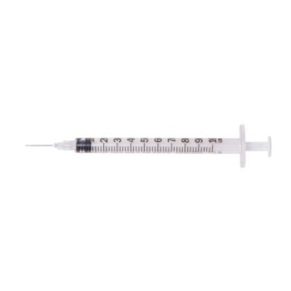 Picture of Syringe Insulin 0.5ml With 27G X 1/2" Needle Terumo