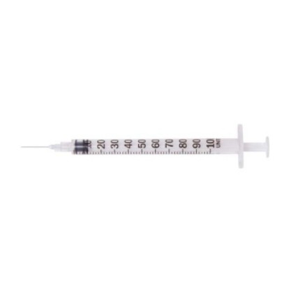 Picture of Syringe Insulin 0.5ml With 29G X 1/2" Needle Terumo