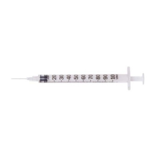 Picture of Syringe Insulin 0.5ml With 29G X 1/2" Needle Terumo
