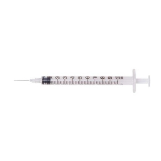 Picture of Syringe Insulin 1ml With 27g X 1/2" (13mm) Needle Terumo