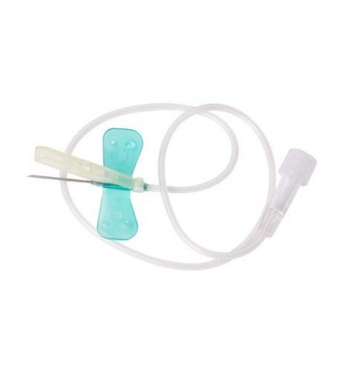 Picture of Surshield Winged Infusion Sets - Safety 21G X 19mm Long Tube 30cm Green