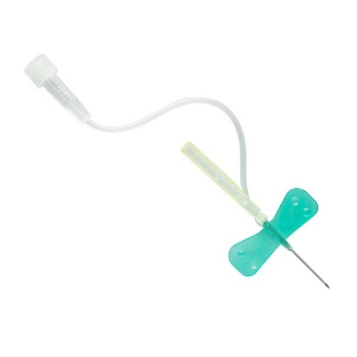 Picture of Surshield Winged Infusion Sets - Safety 21G X 19mm Short Tube 9cm Green