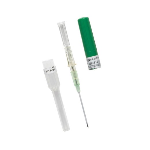 Picture of Surflo IV Catheters 18G X 32mm Green