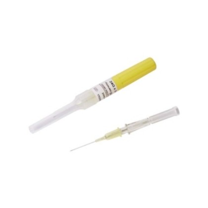 Picture of Surflo IV Catheters 24G X 19mm Yellow
