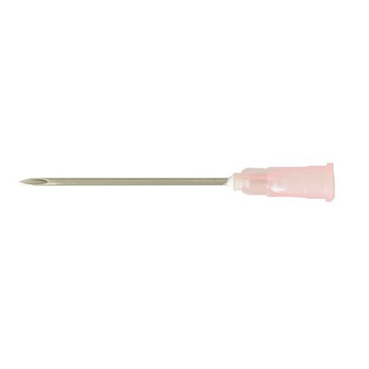 Picture of Agani Hypodermic Needles 18G X 38mm Pink