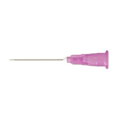 Picture of Agani Hypodermic Needles 24G X 25mm Purple