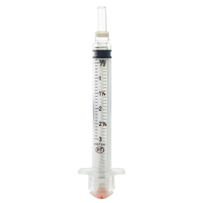 Picture of VanishPoint Safety Syringes With Needles 3mL 25G X 16mm