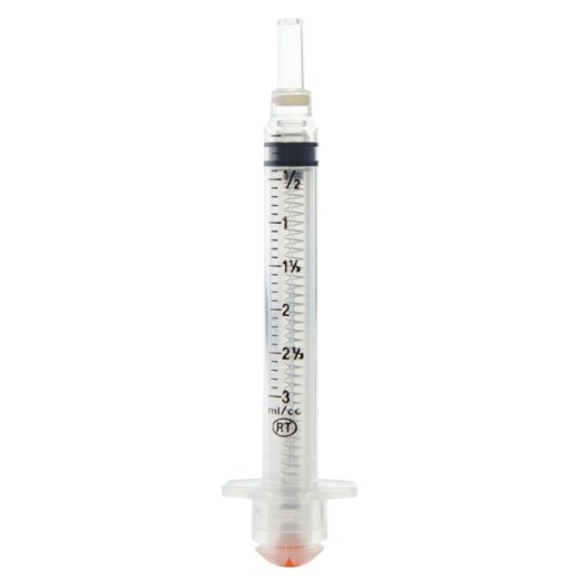 Picture of VanishPoint Safety Syringes With Needles 0.5mL U-100 Insulin 30G X 13mm