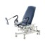 Picture of Gynaecology Table 3 Section With Foot Pads; Stirrups & Leg Extensions Navy Blue