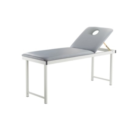 Picture of Free Standing Exam Couch With Face Hole 250kg Grey