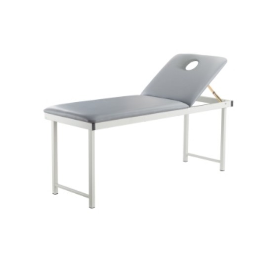 Picture of Free Standing Exam Couch With Face Hole 250kg Grey