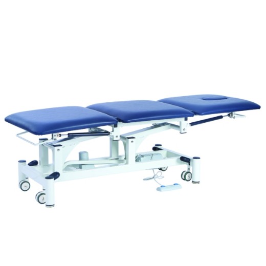 Picture of 3 Section Bariatric Hi-Lo Table Navy Blue
