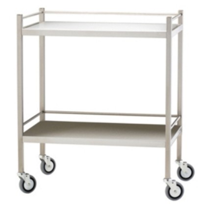 Picture of Trolley Stainless Steel - No Drawer - 80x50x90cm