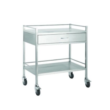 Picture of Trolley Stainless Steel - 1 Drawer Full Width - 80 X 50 X 90cm