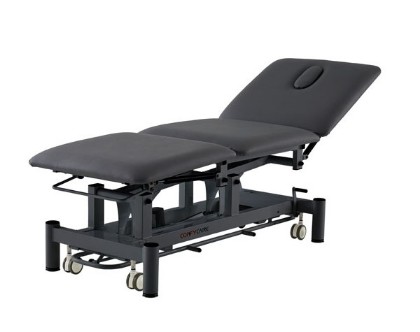 Picture of 3 Section Hi-Lo Treatment Couch Stealth Black