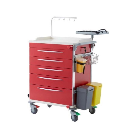 Picture of Emergency Trolley Red