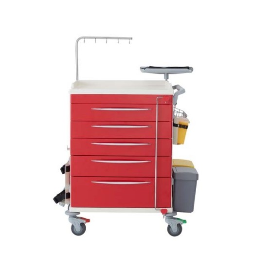 Picture of Emergency Trolley Red
