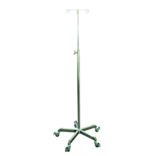 Picture of IV Stand Stainless Steel 2 Prong Pacific Medical
