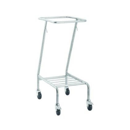 Picture of Linen Skip Trolley Stainless Steel Single No Lid
