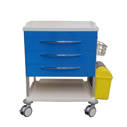 Picture of Treatment Trolley 3 Drawer 65x48x90cm