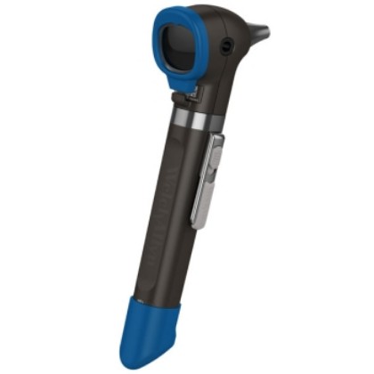Picture of Welch Allyn Pocket Plus LED Otoscope With Handle And Soft Case; Onyx
