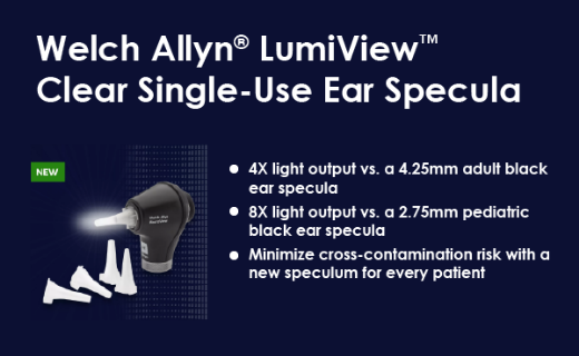 Picture of Welch Allyn LumiView Clear Disposable Ear Specula 4.25mm