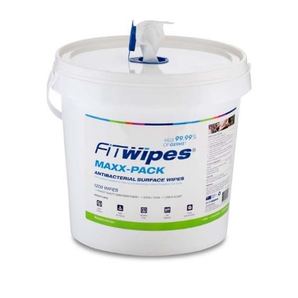 Picture of Wow Wipes Fitwipes - Maxx Pack Bucket 1200 Wipes