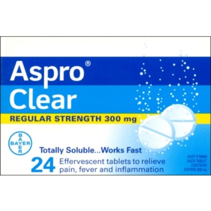 Picture of Aspro Clear Tablets 24's