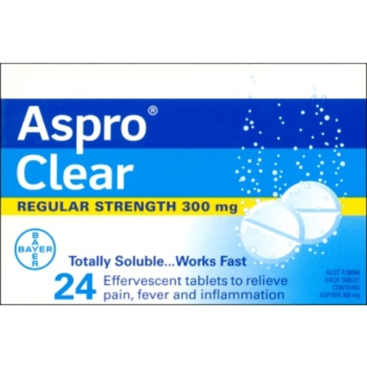 Picture of Aspro Clear Tablets 24's