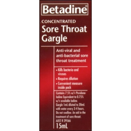 Picture of Betadine 15ml Throat Gargle
