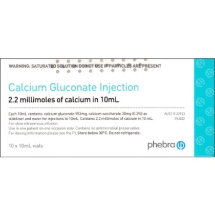 Picture of Calcium Gluconate 10% 10ml