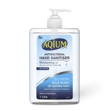 Picture of Ego Aqium Antibacterial Hand Sanitiser - 1L Pump