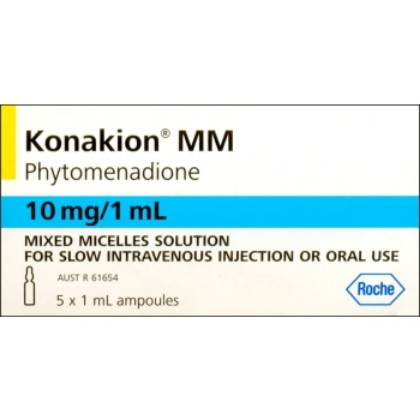 Picture of Konakion MM Ampoules 10mg/1ml