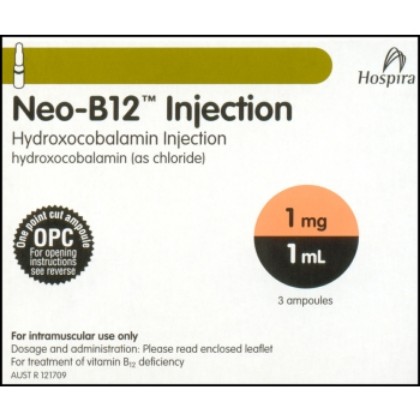 Picture of Neo B12 Injection 1000mcg/1ml