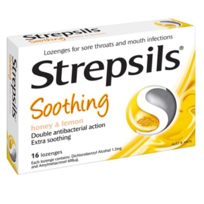 Picture of Strepsils Honey & Lemon
